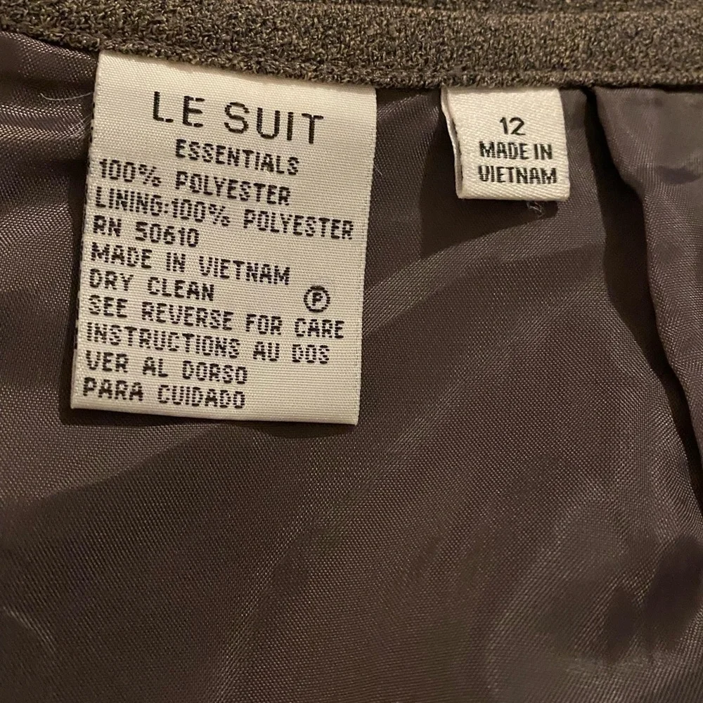 LE‎ suit ladies pencil skirt size 12